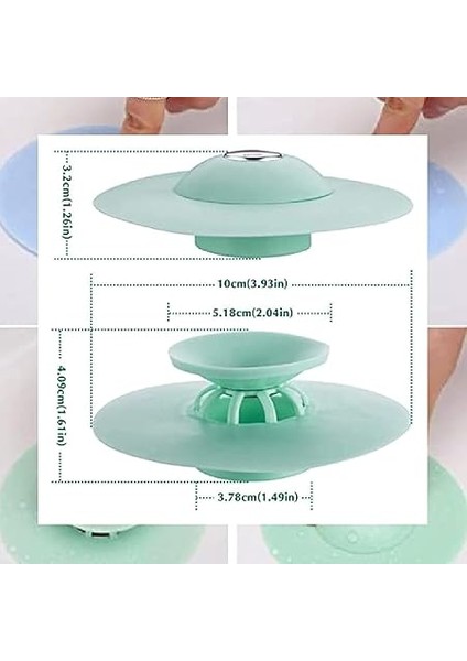 Lavabo ve Küvet Tıkacı (Yeşil) fiyatları