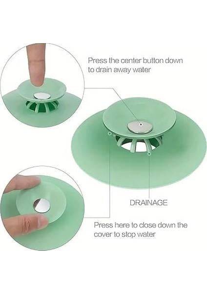 Lavabo ve Küvet Tıkacı (Yeşil) fırsatları