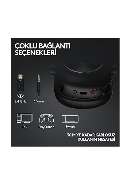 G Pro x 2 Lıghtspeed Kablosuz Oyuncu Kulaklığı, Çıkarılabilir Boom Mikrofon, 50 mm Grafen Sürücüler, Dts:x Headphone 2.0, 7.1 Surround, Bluetooth/usb/3.5 mm Aux, Pc, Ps5, Ps4, Switch, Pembe indirimleri