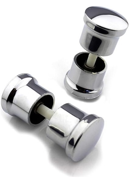 2 Takım Duşakabin Kulpu 2 Kapaklık Duşakabin Kulp Krom 2 Iç 2 Dış Çift Kapak Topuz Kulp fiyatları