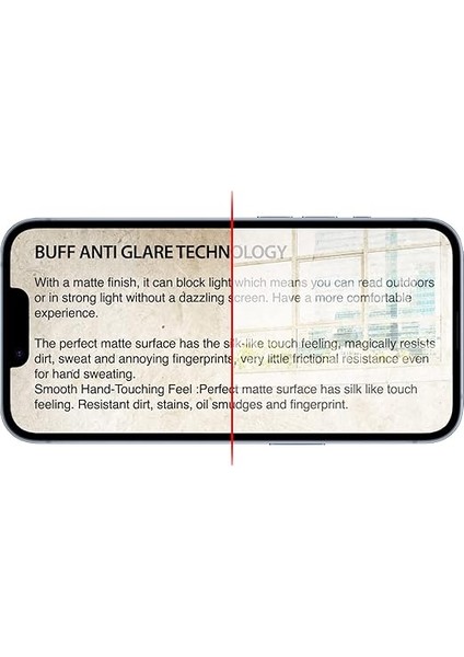 iPhone 14 Plus / 13 Pro Max 5d Mat Ekran Koruyucu, 868354822283 modelleri