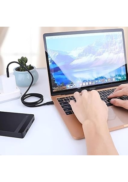 Type-C 3A Hızlı Şarj ve Data Kablosu Siyah - Hızlı Şarj, Usb-If Sertifikalı, Dayanıklı Tasarım fırsatları