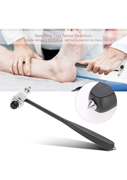 Nörolojik Refleks Tanısı ve Test Için Ergonomik Saplı Perküsyon Çekiç Kas Refleks Çekiç modelleri