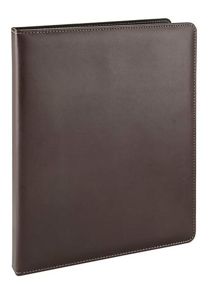 503K Suni Deri 4 Halka Mekanizmalı Klasör, Kahverengi, A4 fiyatları