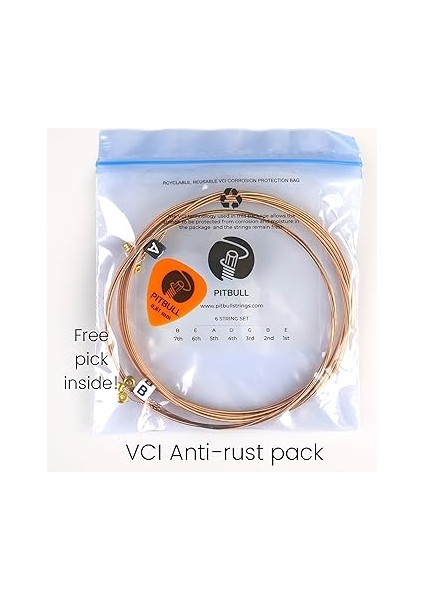 Mutant Seri Coated Akustik Gitar Teli Kararmaya Karşı Dayanıklı Mag (Tekli Set, Mag 11-52 Extra Light) fırsatları