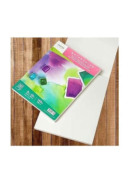 Suluboya Defteri 300 gr 30 Yaprak Orta Doku Cold Pressed 22,9 cm x 30,5 cm fiyatları