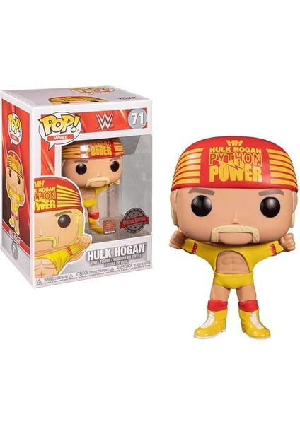 Pop Wwe: Wrestlemania 3- Hulk Hogan Special Edition Figür