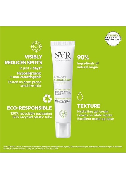 Sebiaclear Active Akne Karşıtı Bakım Kremi 40ML indirimleri