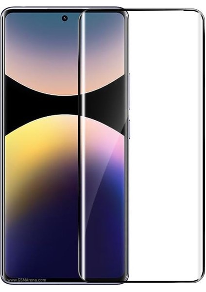 Xiaomi Redmi Note 14 Pro 5g Ekran Koruyucu Nano Tam Kaplayan Pet Siyah