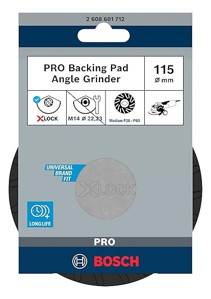 Professional Bosch Accessories Destek Plakası Orta Sertlikte (X-Lock, Ø115 Mm) fiyatları