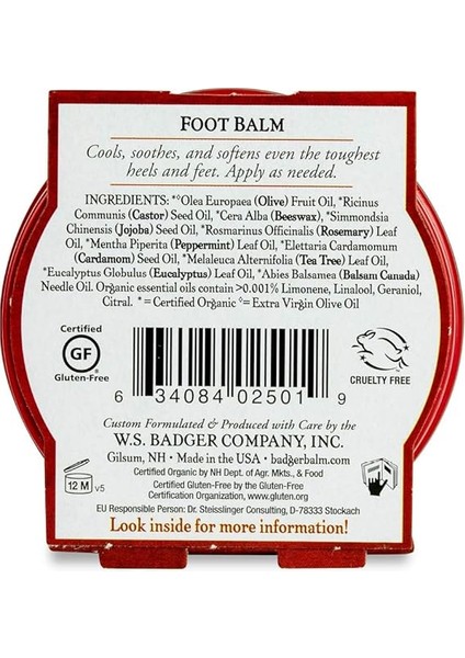 Ayak Balsamı (Peppermint &amp; Tea Tree) [0,75 Ons Tin] modelleri