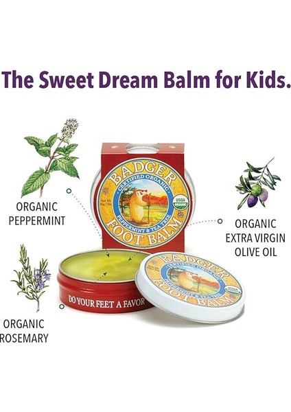 Ayak Balsamı (Peppermint &amp; Tea Tree) [0,75 Ons Tin] fırsatları