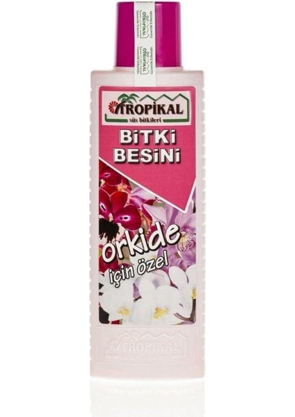 Tropikal Orkide Için Özel Bitki Besini 225 ml