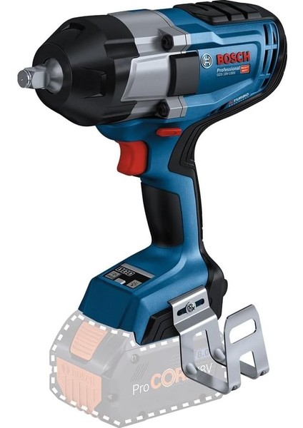 Professional 18 V System Bıturbo Akülü Darbeli Vidalama Makinesi Gds 18V-1000 (Merdiven Klipsi, Akü/şarj Cihazı Dahil Değildir)