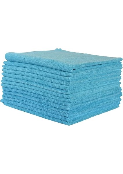 Mikrofiber Havlu Oto Kurulama Bezi 60X50 cm (Turkuaz, 3lü Paket) modelleri