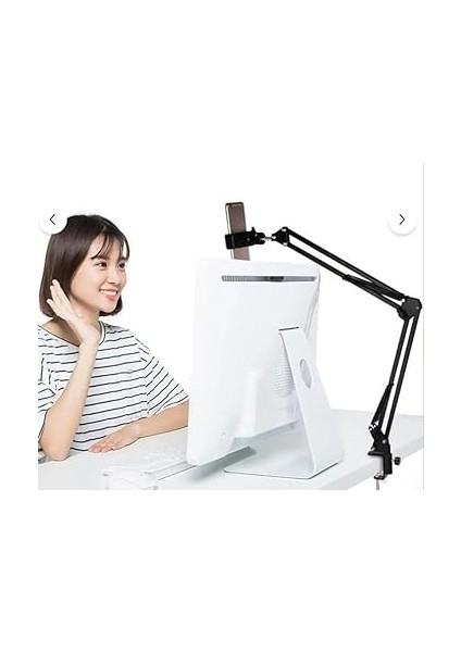 Telefon Tripodu 360 Derece Ayarlanabilir Masaüstü Süspansiyonlu Üst Çekim Youtuber Yayıncı Standı fiyatları