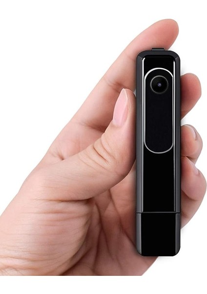 Camera Hd 1080P Giyilebilir Gizli Casus Kalem Kamerası Taşınabilir Polis Cep Kamerası Video USB Tek Tuşlu Hızlı Kameraları Ev Ofis Için 140° Geniş Açı Döngü Düşük Işık Foto Mod 240MAH Pil