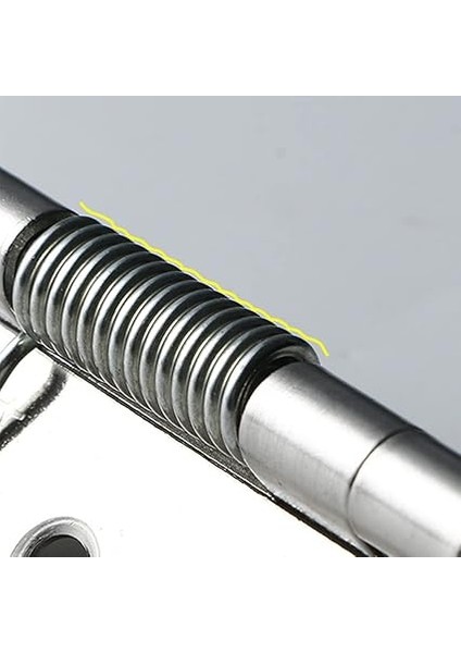 4 Adet Kendiliğinden Açılan Yaylı Menteşe, 304 Paslanmaz Çelik Kendinden Kapanan Yaylı Kapı Menteşesi, Görünmez Kapılar Için Otomatik Kapanma Menteşeleri, Yaylı Menteşeler (1,5 Inç) fırsatları