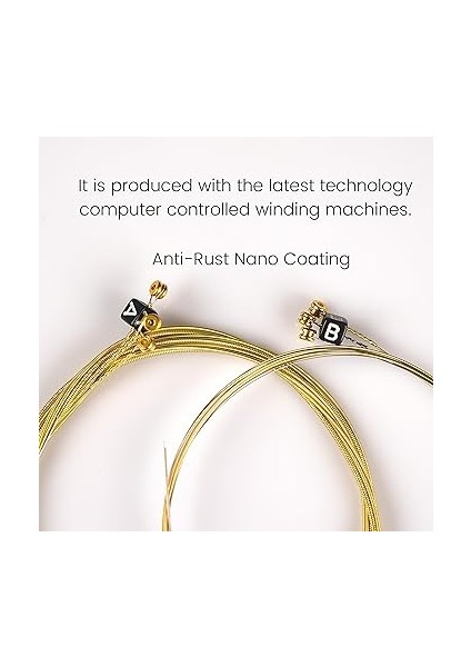 Venüs Akustik Gitar Teli Vag Sl 10-47 Super Light fırsatları