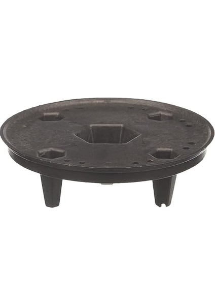 YK01 Yakut Saksı No:1 Drenaj Aparatı ile Birlikte, Siyah, 11CM, 0.68 Litre fırsatları