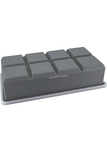 Kapaklı Silikon Buz Kalıbı - Bpa Içermeyen, Viski ve Kokteyller Için Büyük Buz Kalıpları, 2 Inç Büyük Buz Küpleri Yapmak Için Kolayca Çıkarılabilen Silikon Buz Kalıbı, Gri modelleri