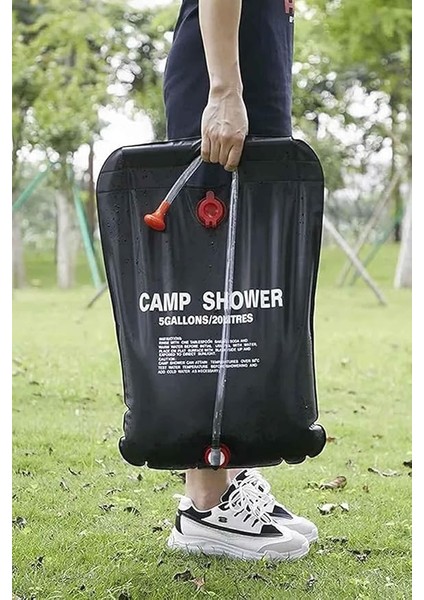 Duşu 20 Litre, Taşınabilir Hafif 20 Litre Hacimli Kamp Duşu, Solar Duş Seti Kamp Için Uygun indirimleri