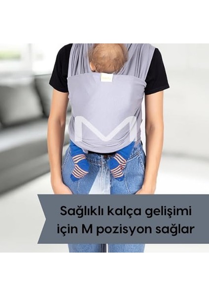 Wrap Sling Bebek Taşıma Şalı (Gri) fiyatları
