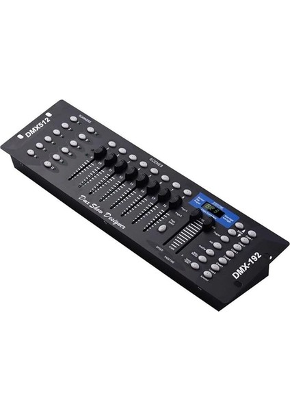 Kontrol Cihazı, Dmx Konsolu, 192CH DMX512 Konsolu, 2m/6,6 Ft Dmx Sinyal Kablosu Ile, Sahne Aydınlatma Çalışmasının Düzenleme Programı Için Kontrol Paneli Kullanımı