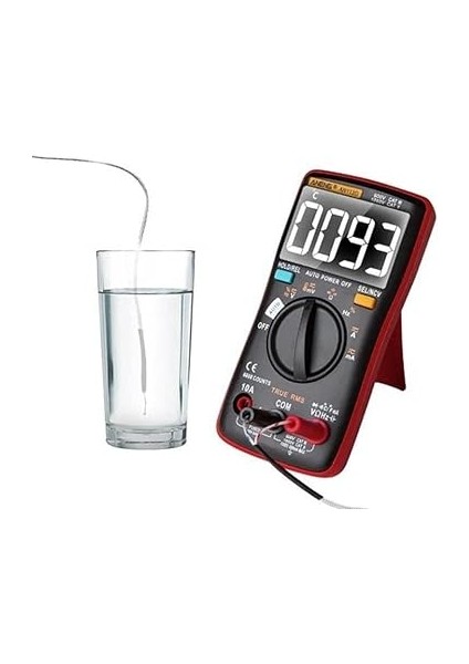 Aneng AN113D Akıllı Otomatik Ölçüm Gerçek-Rms Dijital Multimetre 6000 Direnç Diyot Süreklilik Test C modelleri