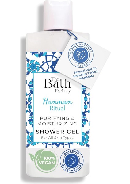 Bath Factory Nemlendirici ve Besleyici Hamam Duş Jeli 400 ml