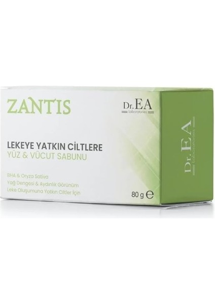 Ea Laboratories Zantis Leke Sabunu 80 gr (Salisilik Asit)