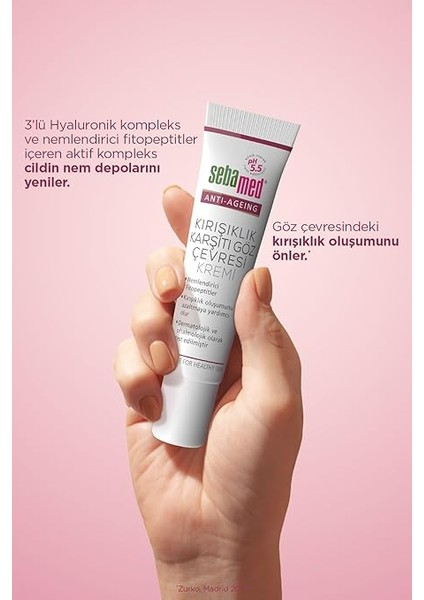Wrinkle Filler Anti-Age Kırışıklık ve Yaşlanma Karşıtı Göz Çevresi Kremi 15ML indirimleri