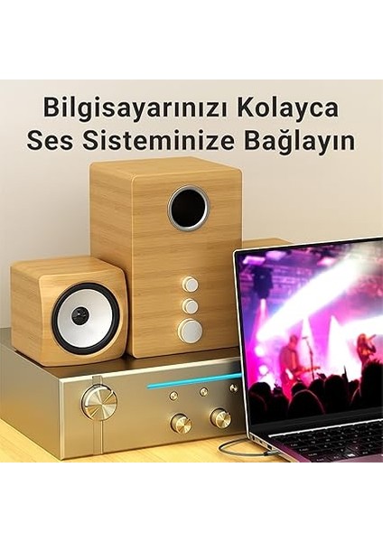 3.5mm Jack Trs Hi-Fi Örgülü Aux Ses Kablosu 2 Metre fırsatları