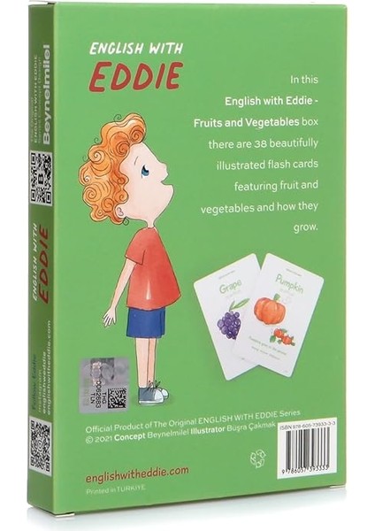 Cards And Flash Facts Fruıts &amp; Vegetables With Eddie fiyatları