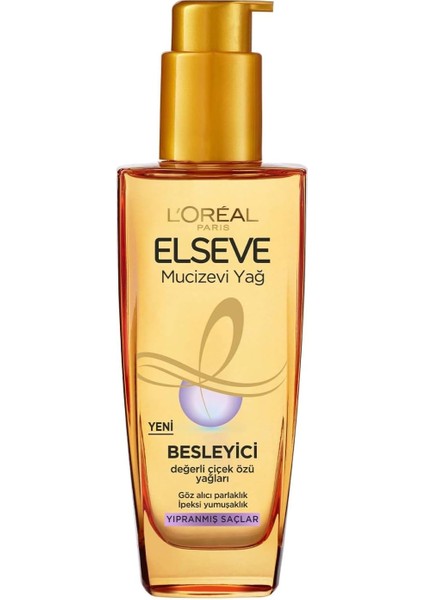 Parıs Elseve Mucizevi Onarıcı Bakım Yağı 100 ml