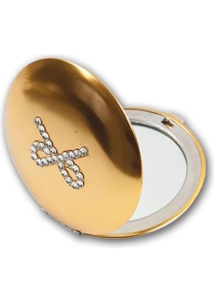 Çanta Tipi Fiyonklu Makyaj Aynası