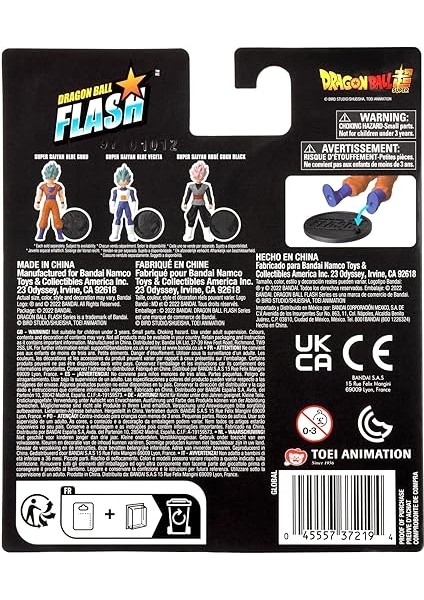Dragon Ball Flash Super Saiyan Blue Goku Figürü modelleri
