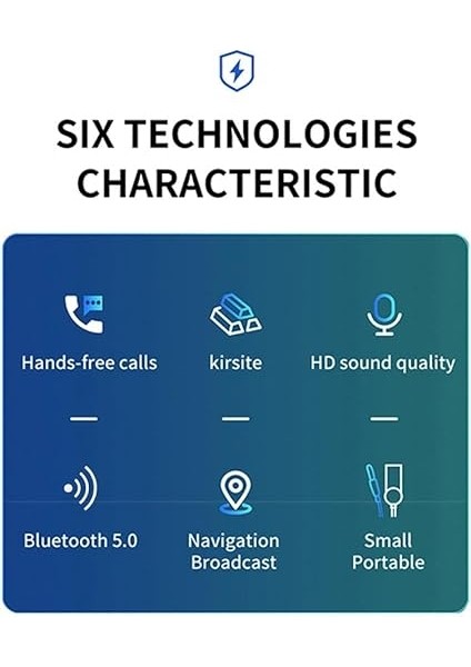 NR32 Mikrofonlu Araç Bluetooth Kiti Herhangi Bir Kulaklık Aux Çıkışını Kablosuz Bağlantı Yapar fırsatları