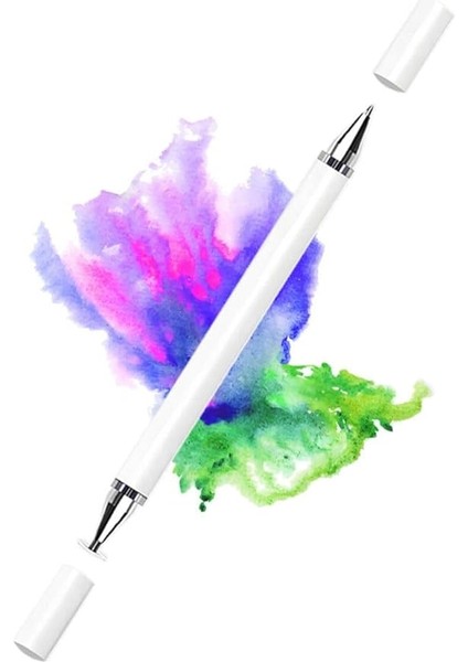 Trend iPhone iPad ile Uyumlu Dokunmatik Kalem Telefon/tablet ve Tüm Dokunmatik Cihazlar Için Uygun Dokunmatik Kalem 2 In 1 Kalem