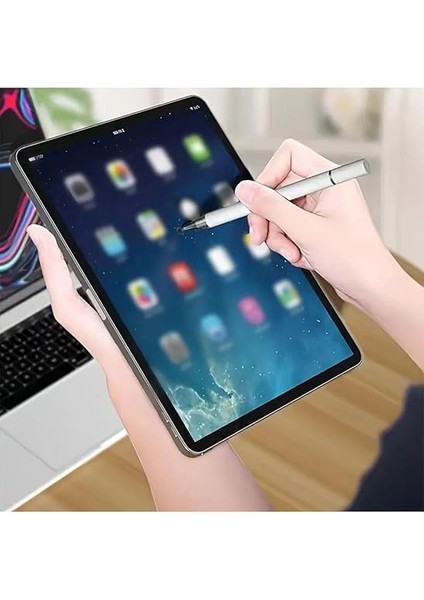 Trend iPhone iPad ile Uyumlu Dokunmatik Kalem Telefon/tablet ve Tüm Dokunmatik Cihazlar Için Uygun Dokunmatik Kalem 2 In 1 Kalem fırsatları