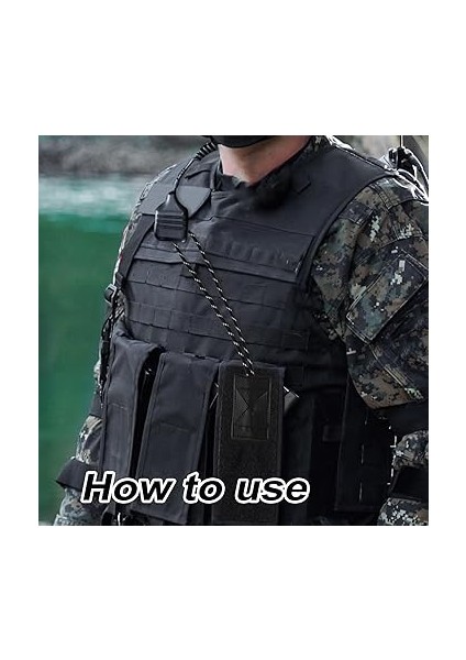 2 Adet Radyo Mikrofon Klip Tutucu, Siyah Naylon Mikrofon Döngü Kolluk Polis Radyo Mikrofon Tutucu Taşınabilir Radyo Mikrofon Yerinde Tutar indirimleri