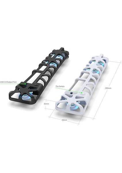 Ps5 Ince Soğutma Fanı, Ps5 Slim Konsol Için Soğutucu Fan, Sony Playstation 5 Ince Disk ve Dijital Sürüm Konsolları Için Uygun (Beyaz) modelleri