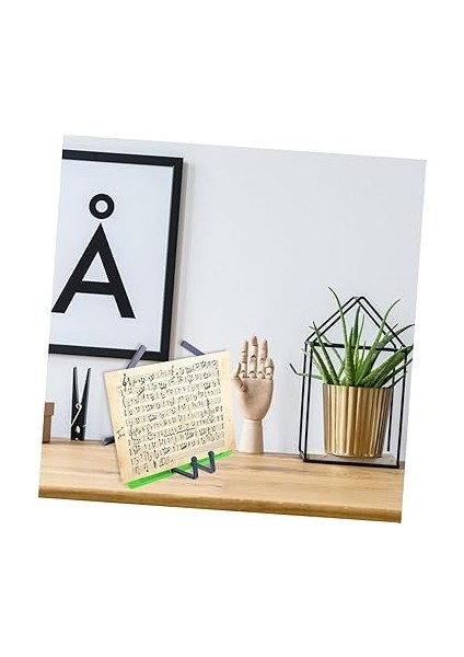 Portatif Müzik Standı Ayarlanabilir Kitap Tutucu Okuma ve Müzik Notası Için Masaüstü Kullanımı Kaymaz ve Çizilmez Yüzey ile Müzisyenler ve Öğrenciler indirimleri