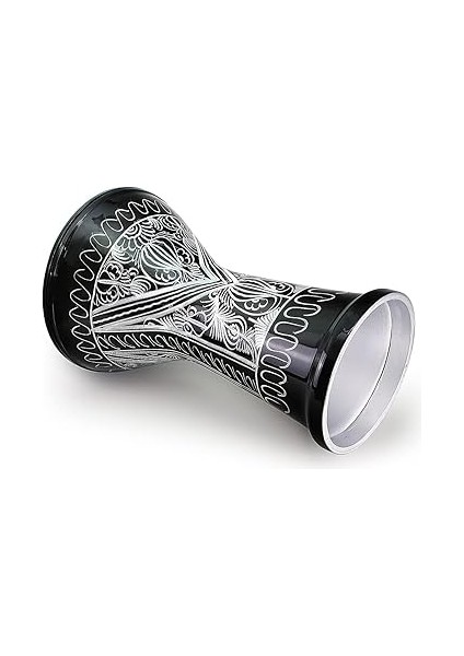 Darbuka Profesyonel Büyük Boy Siyah Erzincan El Işleme Darbuka Doumbek Darabuka 5 Numara fiyatları