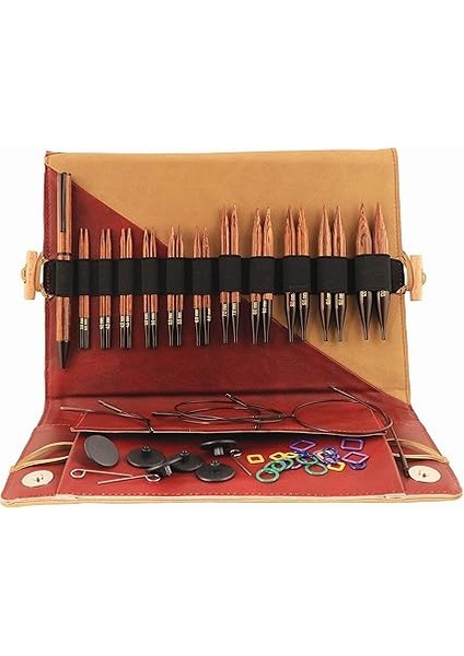 Yuvarlak Örgü Şişi: Değiştirilebilir: Özel: Deluxe Set, Çeşitli indirimleri