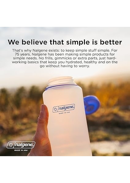 Sustain Tritan Bpa Içermeyen Su Şişesi,%50 Plastik Atıktan, 32 Oz, Dar Ağız, Pamuk indirimleri