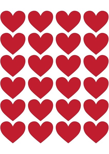 Kalp Sticker, 3.2 cm 2 Sayfa modelleri
