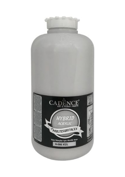 Hibrit Akrilik Boya Multisurfaces H086 Kül 2 Lt