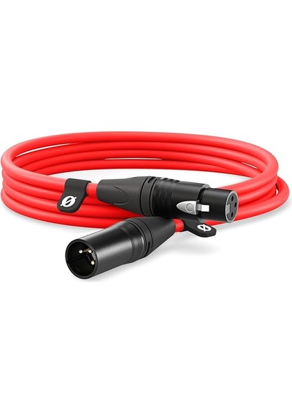 Xlr-3 Premium Xlr Kablo (3 M, Kırmızı)
