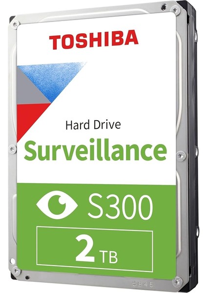 S300 2tb Surveillance HDD – 3.5”, 5400RPM, 128MB Cache, Sata Iıı